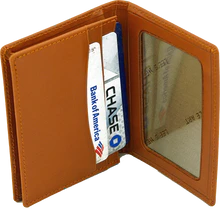 credit card holder brown