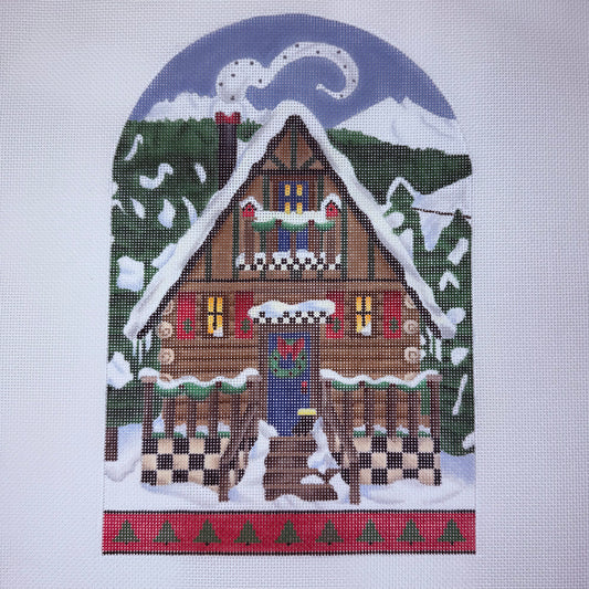 Snowy Cabin