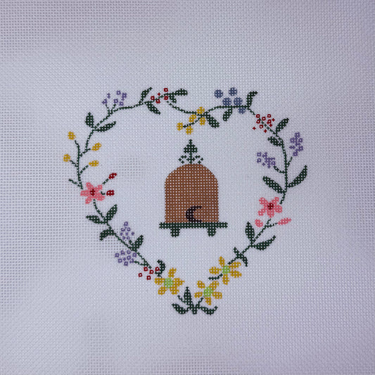 Heart with Bee Skeep