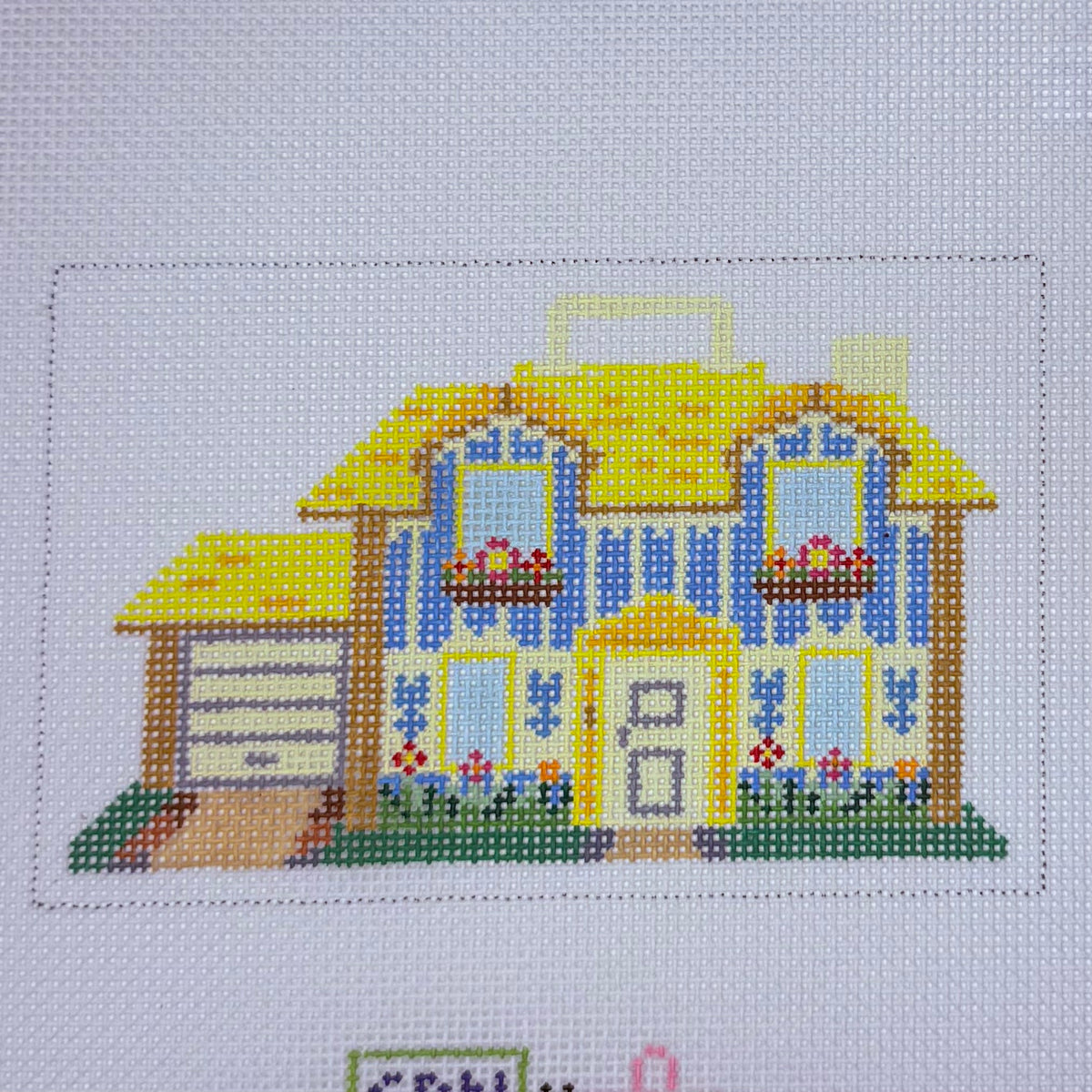 Fisher Price Yellow & Blue House