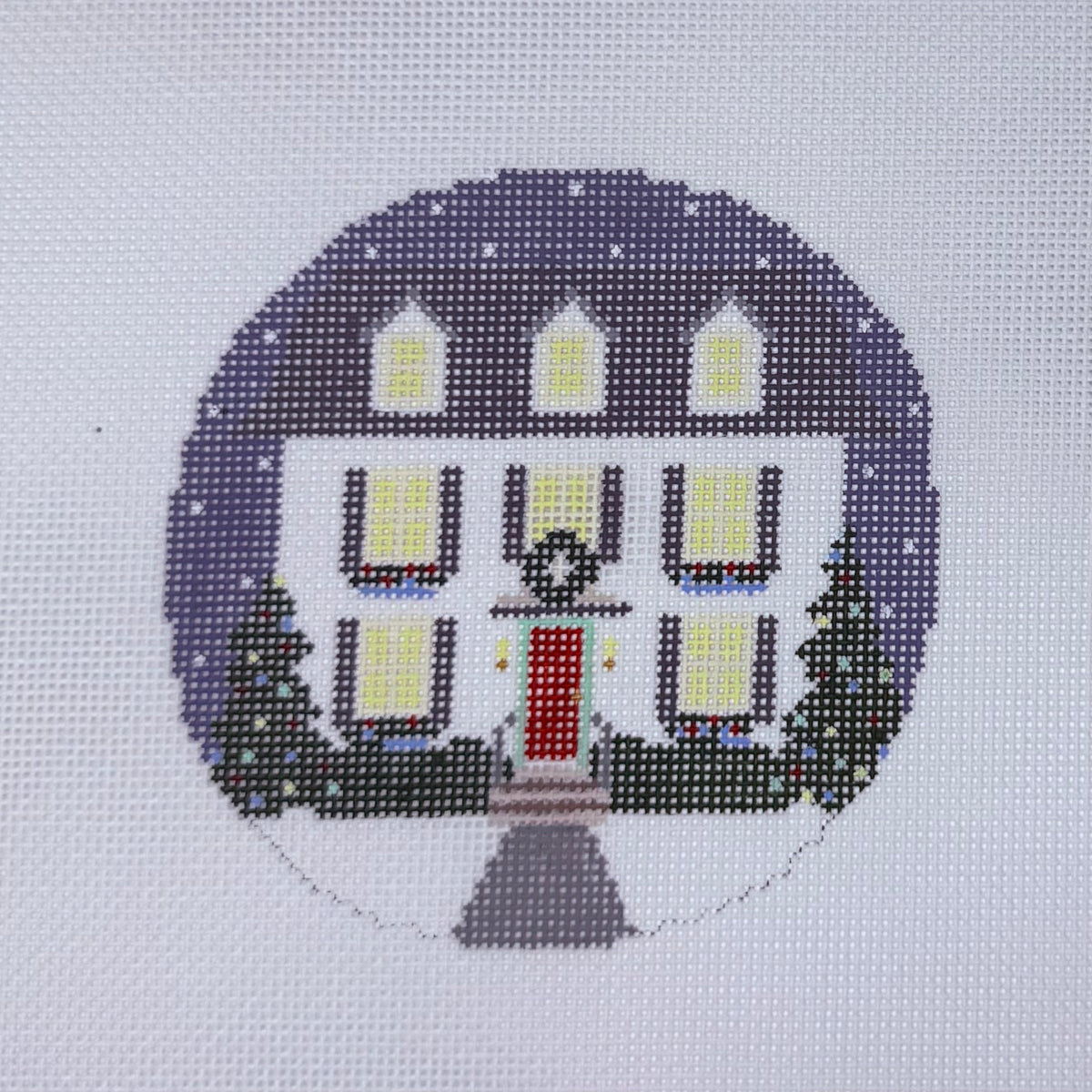 Christmas Clapboard House
