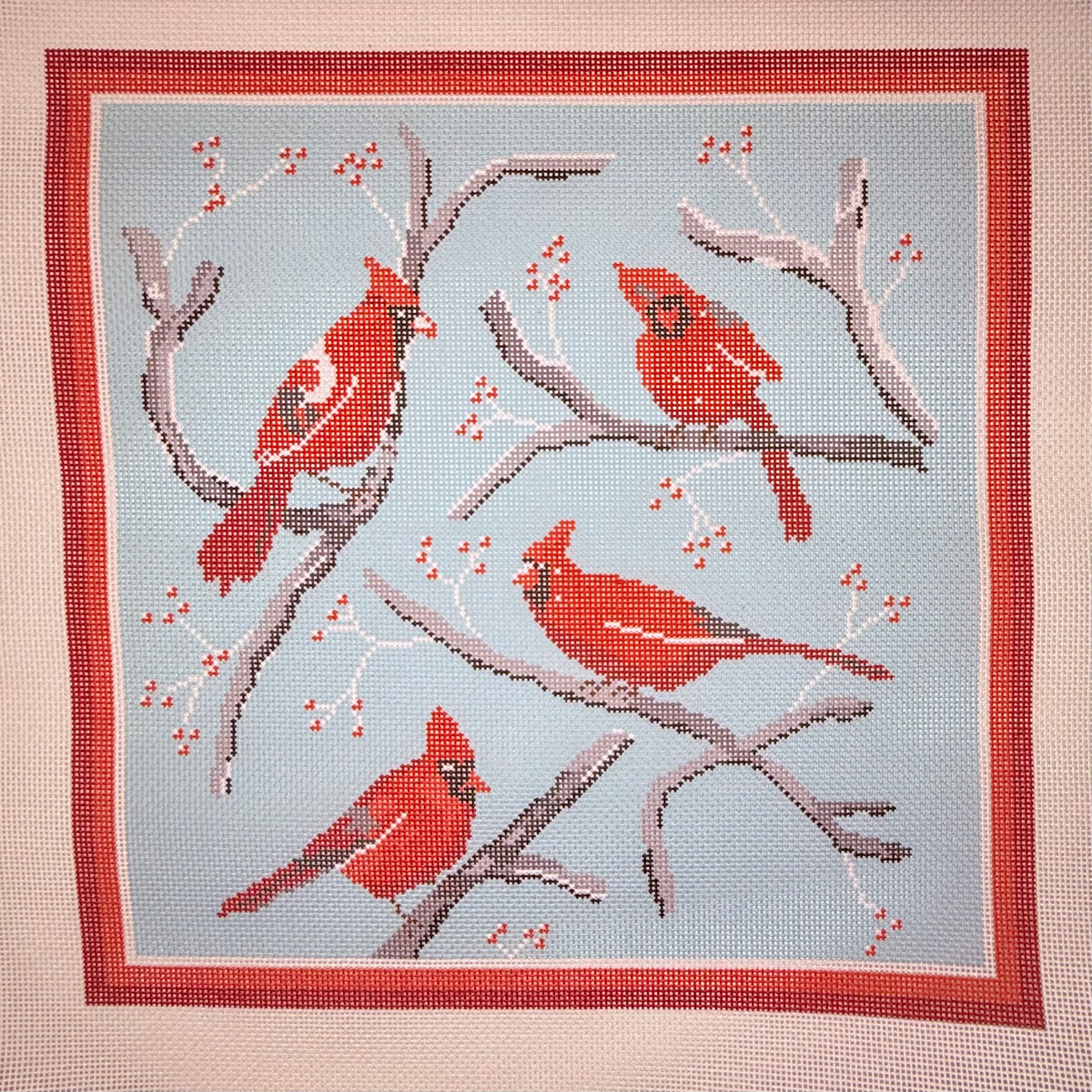 Large Winter Cardinals