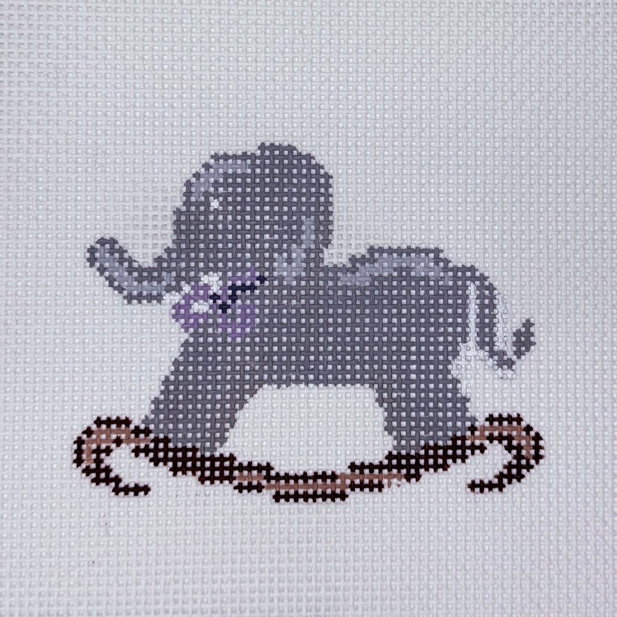 Grey Elephant Rocker