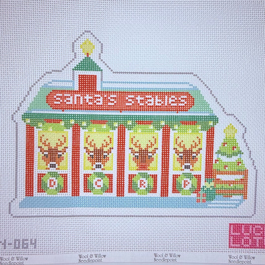 Santa's Stables Christmas Village