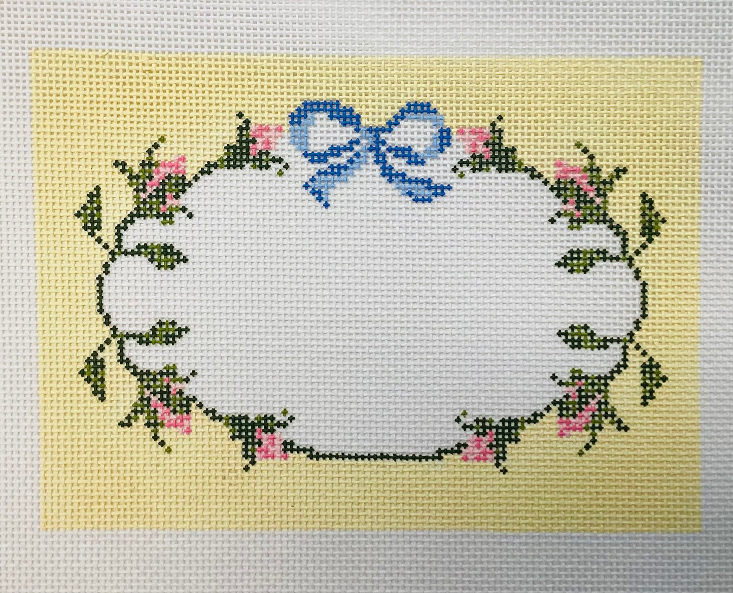 Roses and Ribbon Wreath