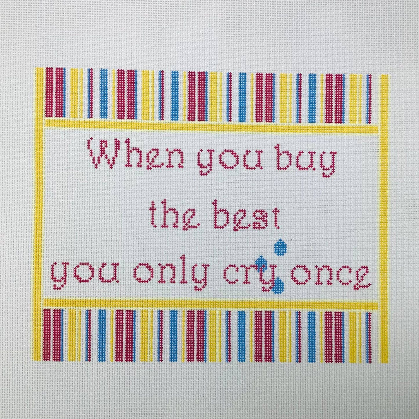 When you buy the best