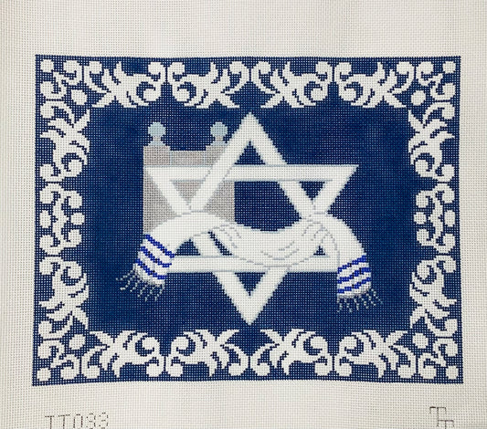 Tallis Bag with White Star