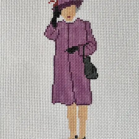 Elizabeth Waves - purple